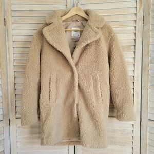 Abercrombie & Fitch Tan Teddy Jacket